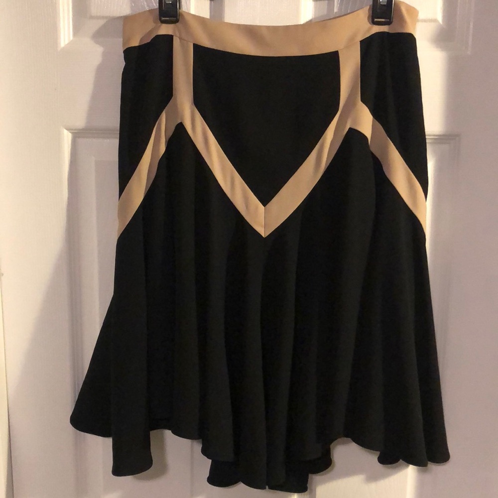 Leifsdottir by Anthropologie fully lined skirt with back zipper Size 12